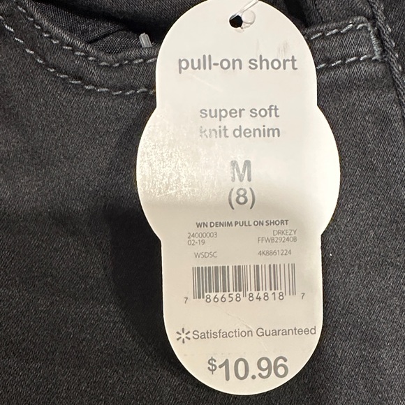 NWT Wonder Nation Kids Black Shorts - Picture 4 of 4